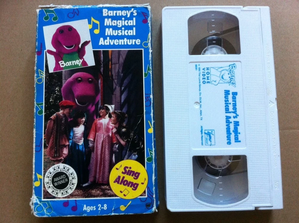 Barney Magical Musical Adventure Vhs Ebay