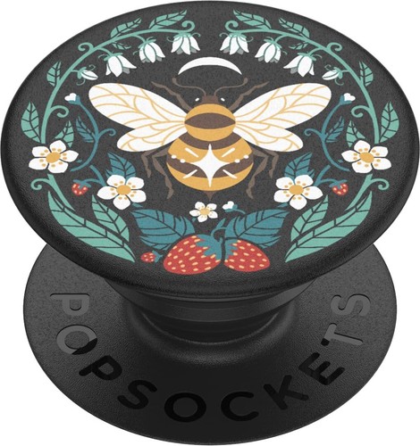 PopSockets Adhesive Phone Grip with Expandable Kickstand and swappable top- Bee - 第 1/9 張圖片