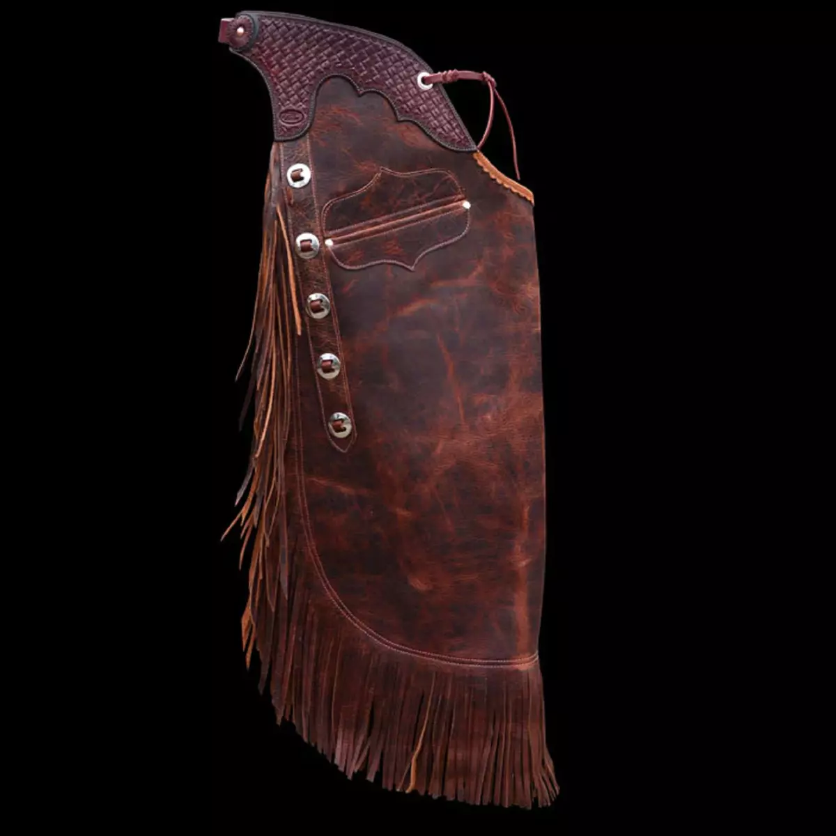 Tanned half chaps sale