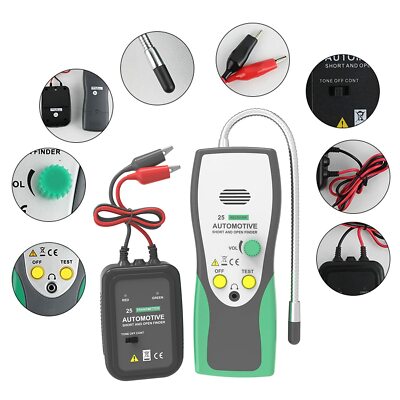 Automotive Short and Open Finder Car Cable Tracker Wire Tester Auto Repair Tool 