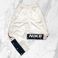 Nike Vintage jahren 90 Herren Jogginghose Buttons Seite Farben Amerika Gr L