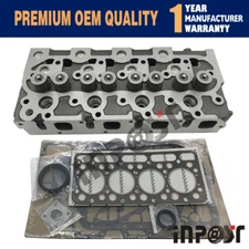 V1502 Complete Cylinder Head with Valves for Kubota+Full Gasket set