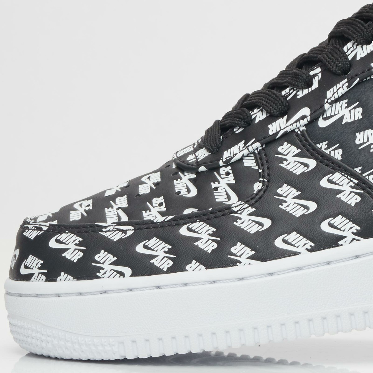 Nike Air Force 1 Low 07 QS All over Logo Black AH8462-001