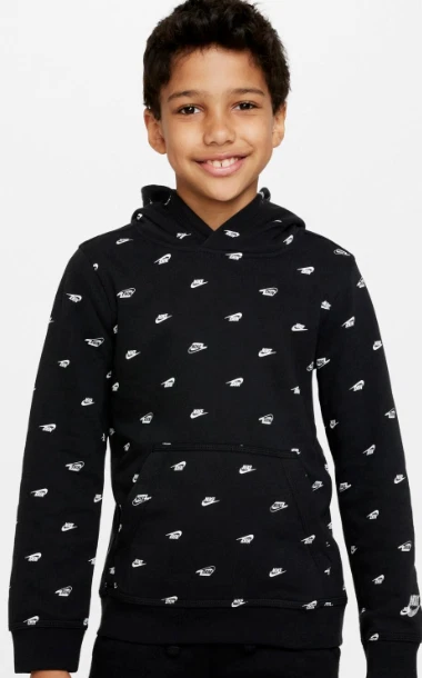 Nike all over logo sweatshirt cheap