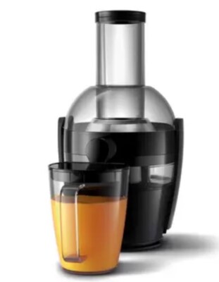 Philips Entsafter Viva Collection 800 W Motor 2L Fassungsvermögen mit XL Röhre HR1855/70