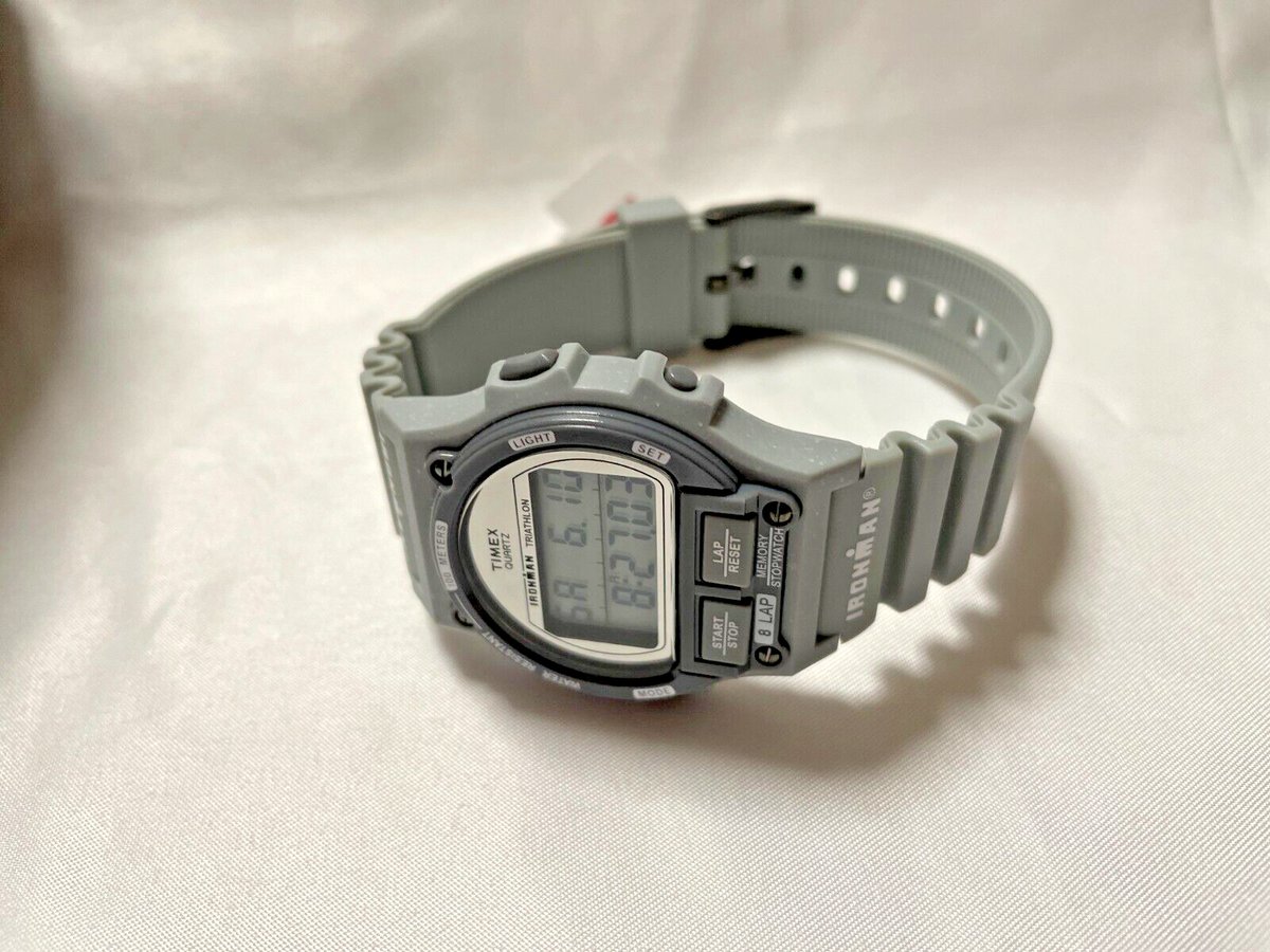 TIMEX TW5M54500 [IRONMAN 8 LAP Unisex Resin Belt Genuine