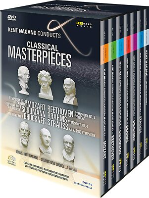 Kent Nagano Conducts Classical Masterpieces Box Set mit 7 DVDs Klassik Neu & OVP