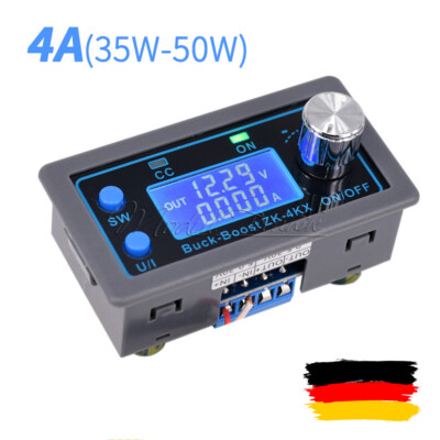 Adjustable Power Supply DC-DC Buck Boost Converter CC CV Output 0.5-30V