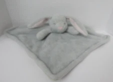 Unreadable Makers Tag ~Gray Bunny Rabbit Lovey