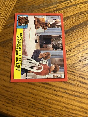 1988 Topps Alf Series 2 did you get shorter or is Your Son Growing Very Fast #68