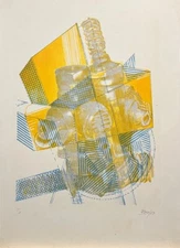 JUAN BOZA. Printmaking. Serigraphy on cardstock. Cuban Art. Contemporary Art.