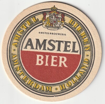 BIERMATTE - AMSTEL BIERROUWERIJ (NIEDERLANDE) - AMSTEL BIER - (1960er Jahre)