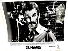 Tom Selleck Runaway Tri-Star Pictures 1984 Studio B&W 8x 10"