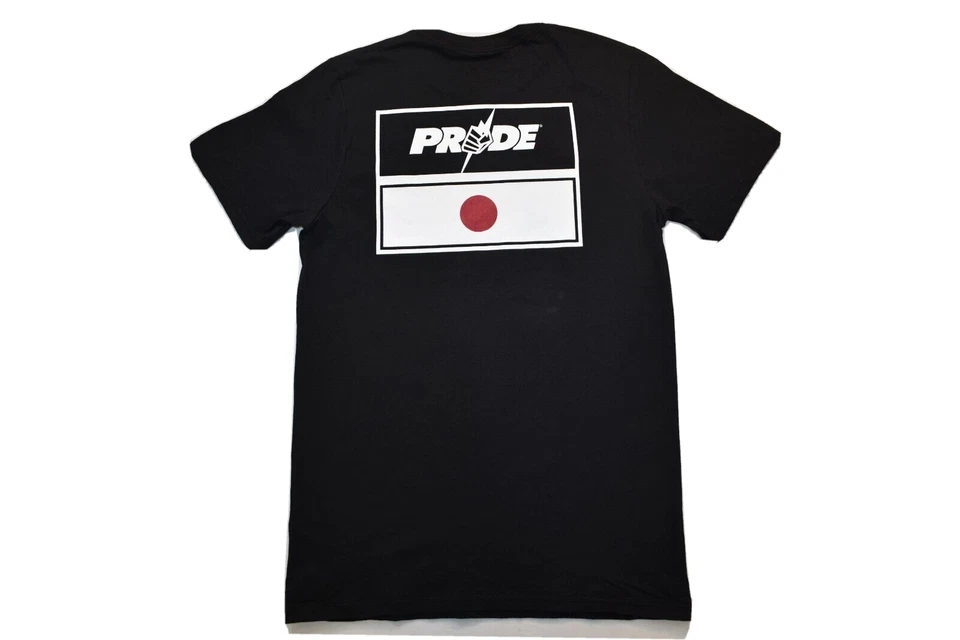 Camisa negra de 2 caras Reebok PRIDE Fighting Championships para hombre nueva S Foto 2 de 4