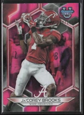 Ja'Corey Brooks 2023 Bowman Best University #42 Pink Lava Refractor /100