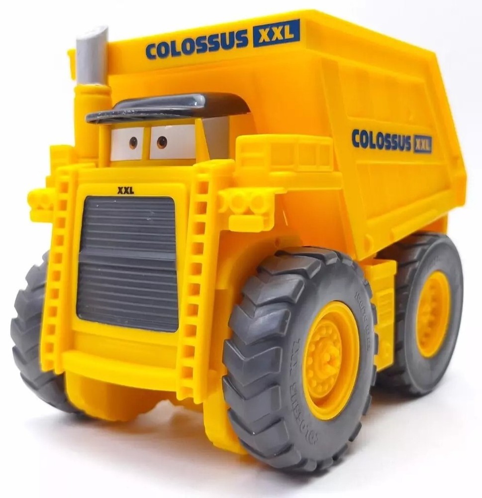 EUC Disney Pixar Cars COLOSSUS XXL Car Chomping Dump Truck Micro Drifters