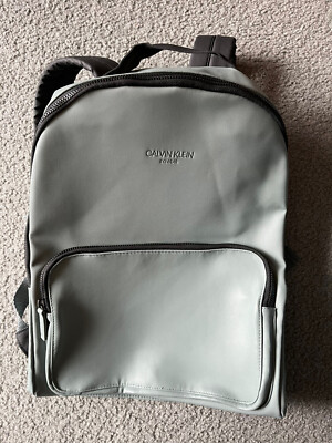 Grey Backpack Calvin Klein Fragrances Backpack Brand New Calvin