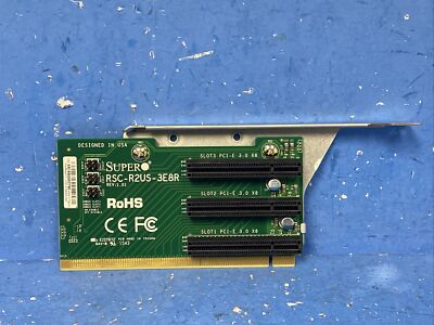 SUPERMICRO RSC-R2US-3E8R RISER CARD | eBay
