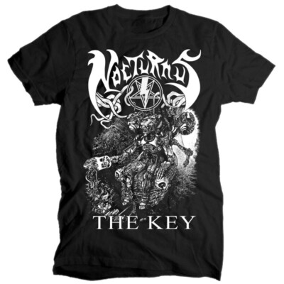 Nocturnus The Key 1990 album T shirt BLACK all sizes S-5XL death
