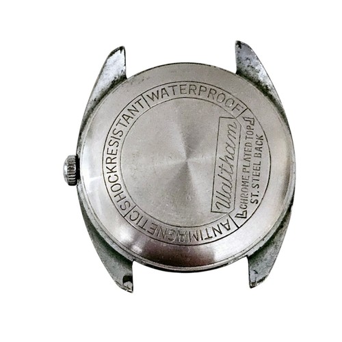 Waltham Mens Automatic Selfwinding Watch Crosshair Cross Hair Dial Swiss Runs - Picture 8 of 17