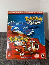 Pokemon Sapphire Ruby Prima Official Strategy Guide 2003 READ DESCRIPTION 