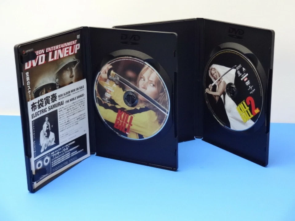 Kill Bill DVD JAPAN TWINPACK SAMURAI UMA THURMAN  - Image 3 of 4