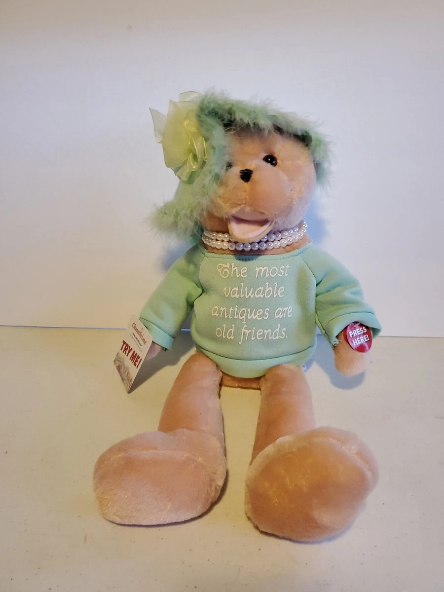 Chantilly Lane Musical Bear Pearls Of Wisdom Singing That s What Friends 19
