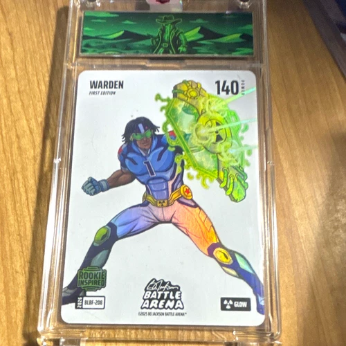 Bo Jackson 2026 Battle Arena Bo Jackson Raiders Warden BLBF-208 Glow 1st Insert