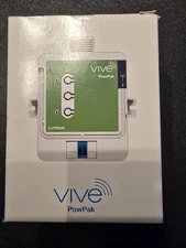 Lutron RMJS-8T-DV-B Vive PowPak Dimming Module 0-10 V Control 8A New