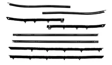 Window Sweeps Felt Kit for Chevrolet Chevelle 1968 2DR Convertible OEM 10Pc