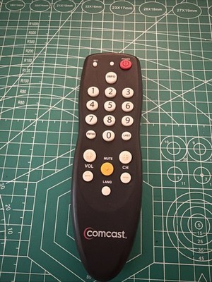 Genuine COMCAST Remote RC2392101/02B #3139-228-54712 Tested Black/Gray OEM