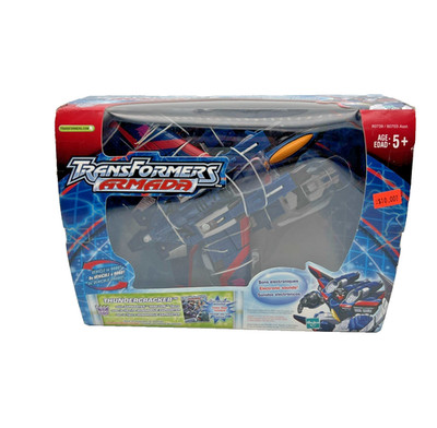 Transformers Armada THUNDERCRACKER Figure w/ Zapmaster Mini-con 2002 Hasbro NEW