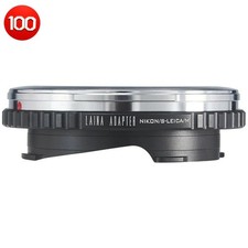 Premium Metal Lens Adapter For Nikkor S Rangefinder Lens Contax RF to leic M