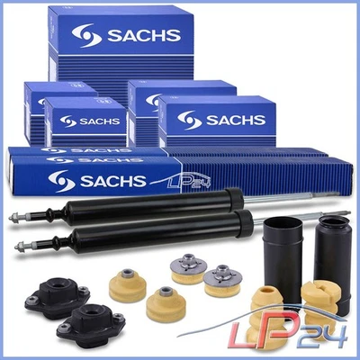 2X SACHS AMORTISSEUR+COUPELLE+KIT DE PROTECTION ARRIÈRE POUR BMW SÉRIE 3 E90 E91 - Photo 1/4
