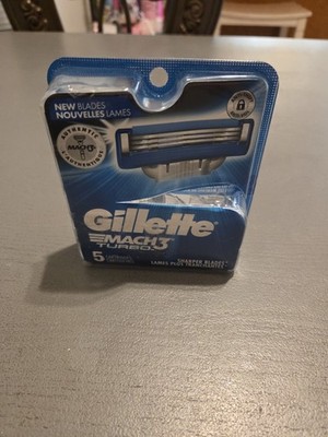 (PACK OF 3) Gillette Mach3 5 Razor Cartridges