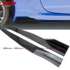34" Universal PP Carbon Look Side Skirt Rocker Splitters Winglet Diffuser Wings