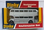 Dinkey Routemaster Bus (289).vintage 1978 In Original Box. Rare Silver