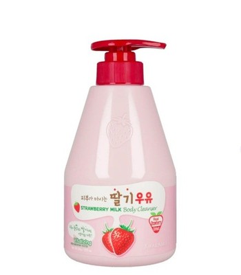 Kwailnara Strawberry Milk Body Cleanser K-Beauty Body Wash Gel 560g