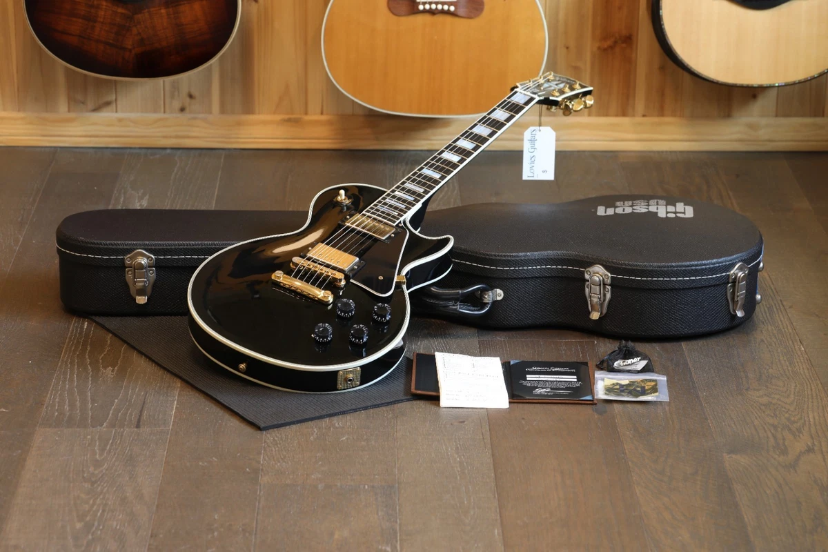 Preços baixos em Gibson Les Paul Custom Ebony | eBay
