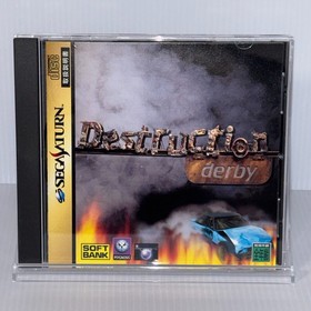 DESTRUCTION DERBY SEGA SATURN Japan CIB  With spine card