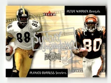 2000 Metal #5 SS Plaxico Burress / Peter Warrick Sunday Showdown