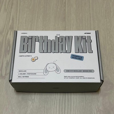ATEEZ SEONG HWA BIRTHDAY KIT HBD MD 2023 Star Necklace Plush