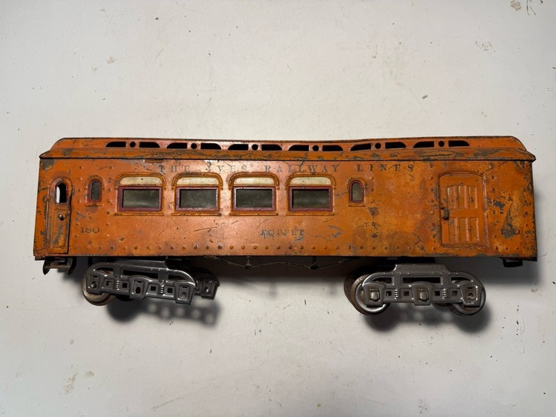 ives standard gauge #180 passenger car