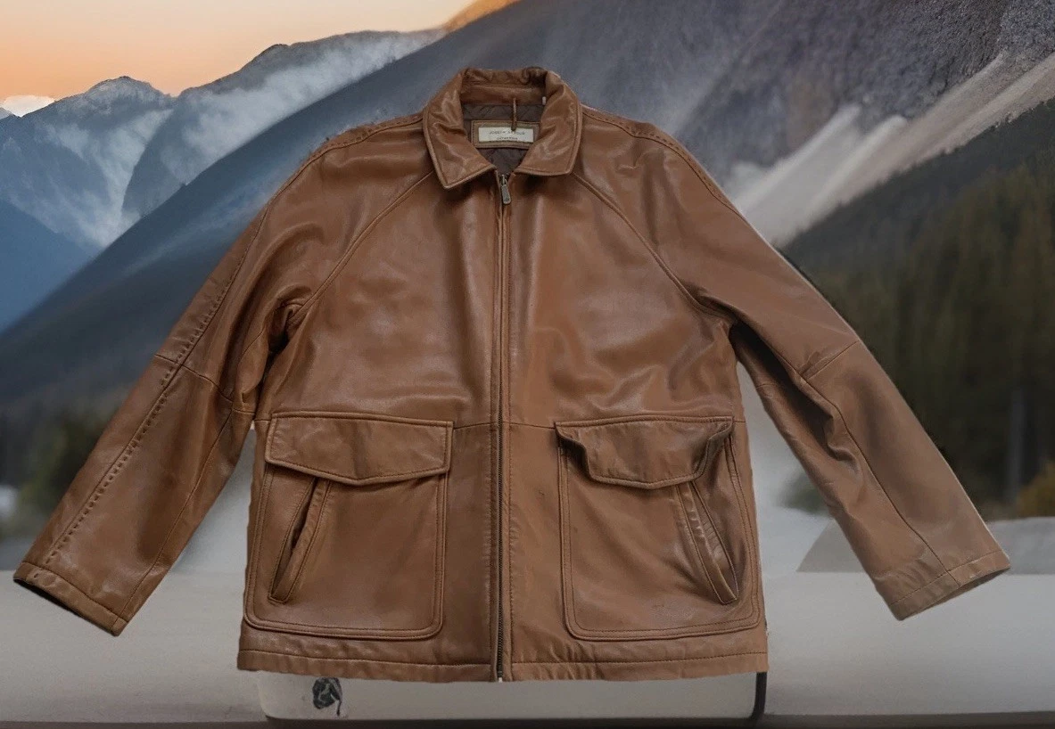 Joseph Abboud Leather Outer Shell Jackets for Men for Sale | Shop