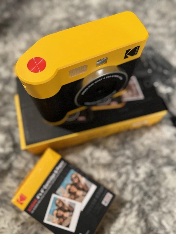 Cámara instantánea e impresora acceso combinado KODAK Mini Shot 2 ERA 4PASS 2 en 1 (amarillo) Foto 4 de 4