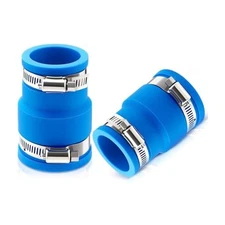 Two Pieces Pool Vacuum Hose LeakProof Adapters Connectors for Pool Equipment