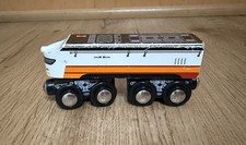 Imaginarium Wooden Diesel Express Engine SRR-064 White Orange Train BRIO