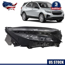 LED Reflect Headlight w/ Halogen Signal For 2022-2024 Chevy Equinox LS Passenger