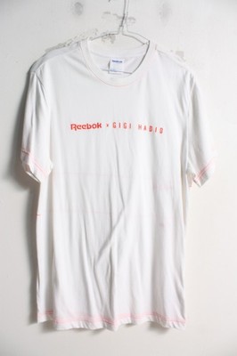 Reebok X Gigi Hadid T-Shirt weiß - Größe L (E41)