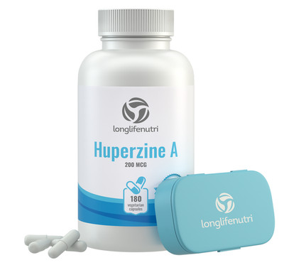 Huperzine A 200mcg - 180 Vegetarian Capsules